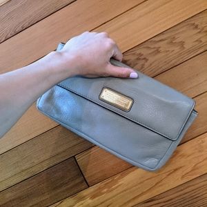 Marc by Marc Jacobs Grey Jemma leather clutch